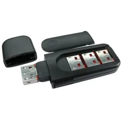 RS PRO USB-Port-Schloss mit Schlüssel A Stecker, Steckmontage, Notebook Security