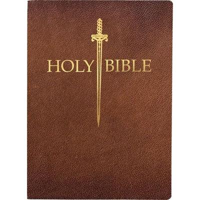 KJV Sword Bible, Large Print, Acorn Bonded Leather, Thumb Index, Gebundene Ausgabe von Whitaker House, Whitaker House