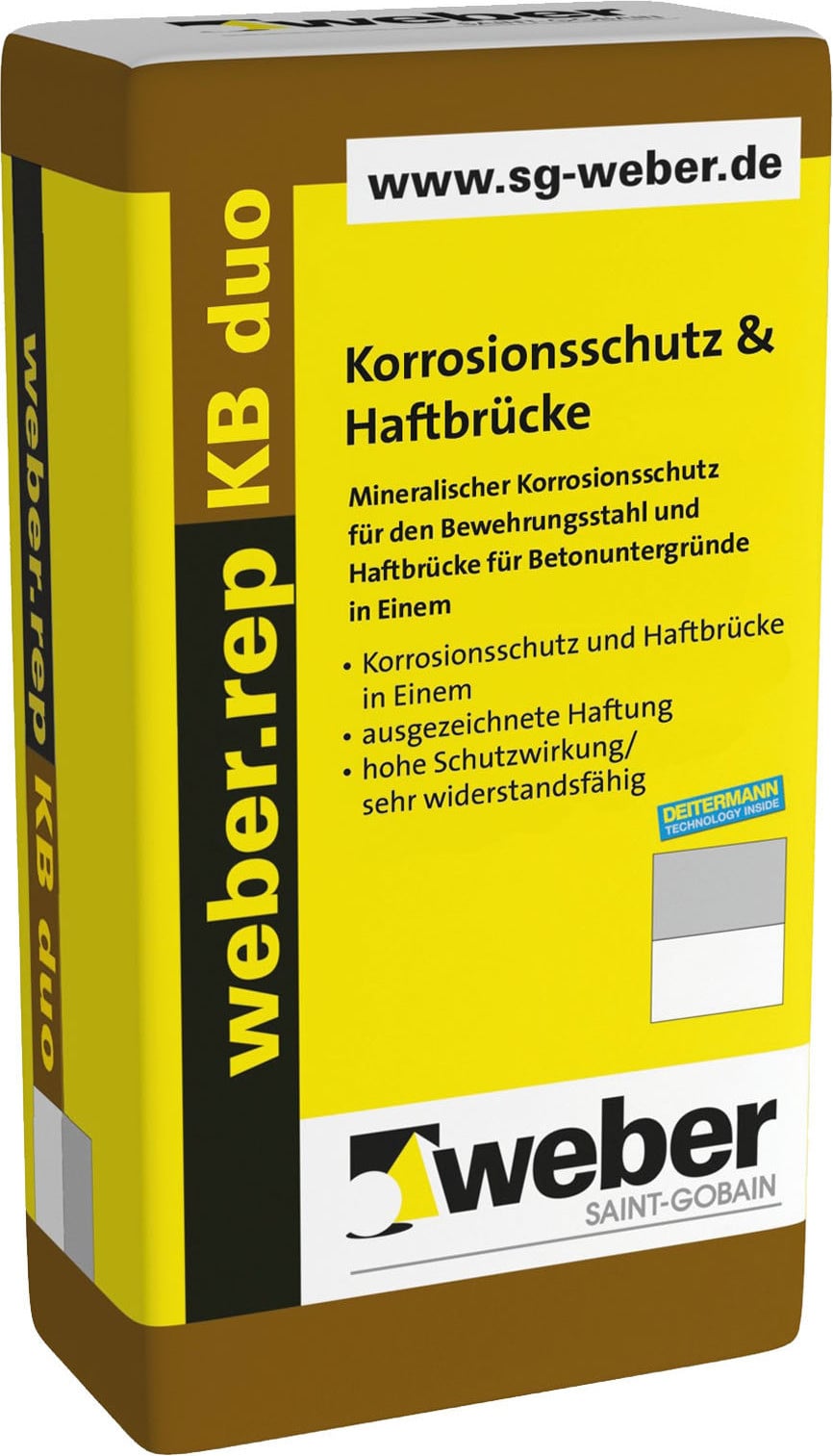 Weber.rep KB duo corrosiebescherming en hechtingverbeteraar 20 kg