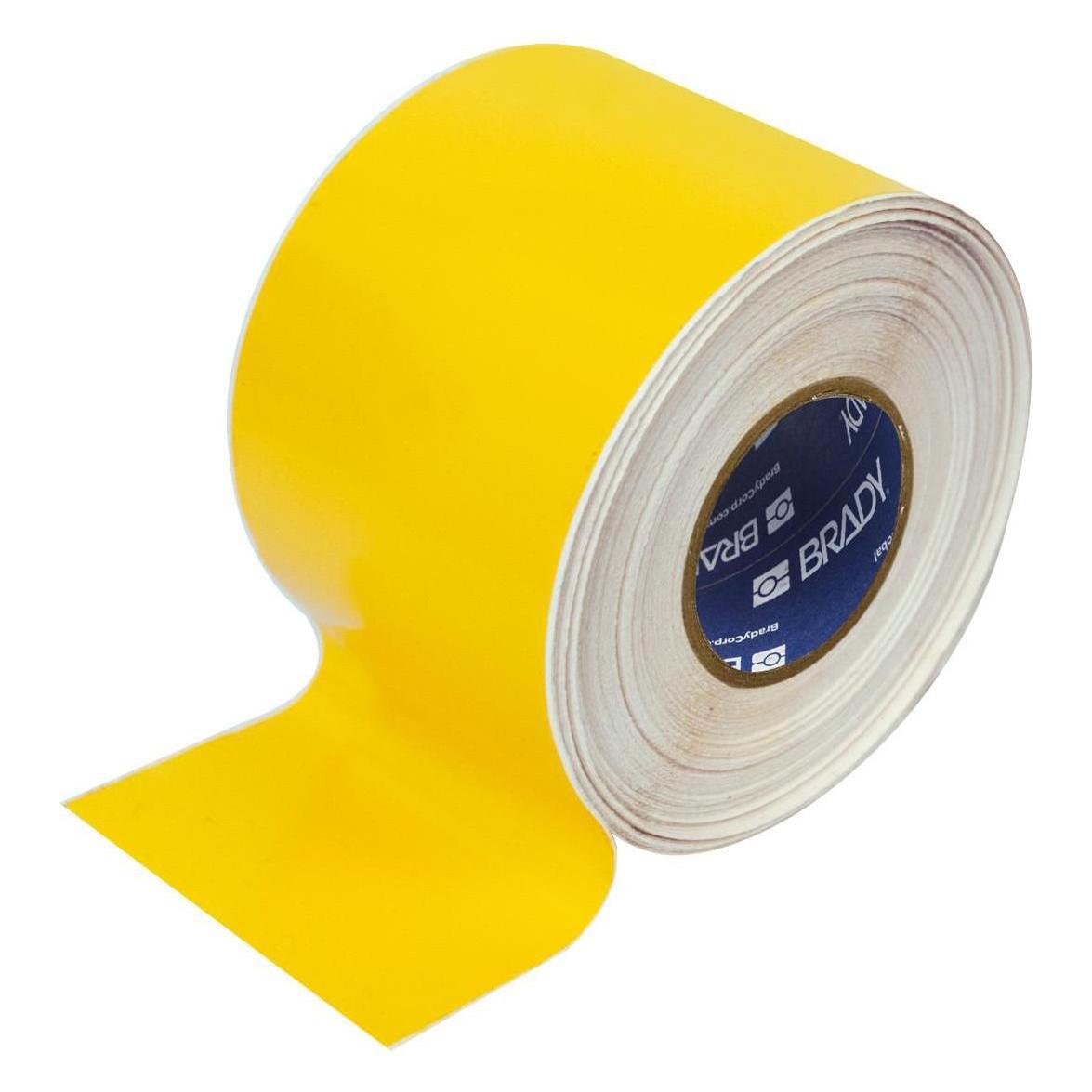 Brady THTC-63-439-YL, Vinyl, Gelb, seidenmatt, 63.00 mm x 40.00 m, permanent, Endlos (63 mm) (THTC-63-439YL)