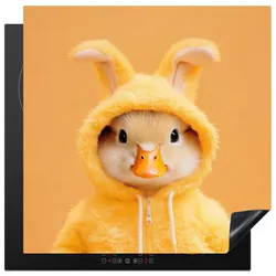 HERDABDECKPLATTE Osterhase - Kostüm - Ente Induktionsmatte 78x78 cm