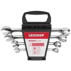 GEDORE R05905004 Ringratschenmaulschlüssel offen 10-19 mm 4-teilig