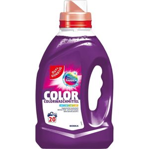Gut&Günstig Waschmittel Color, flüssig, 1,1 Liter, Waschladungen 20