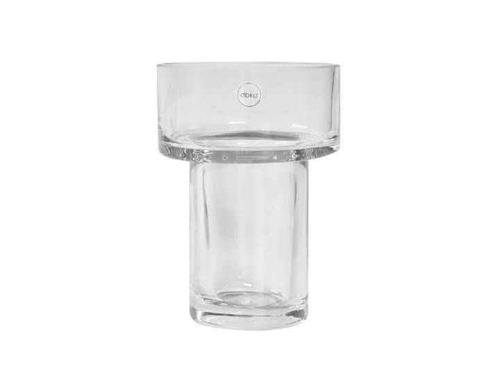 DBKD Vase en verre Keeper 12 cm Clear