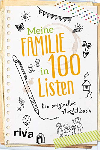 Meine Familie in 100 Listen: Ein originelles Ausfüllbuch - Preis vom 12.10.2026 11:37:12 h