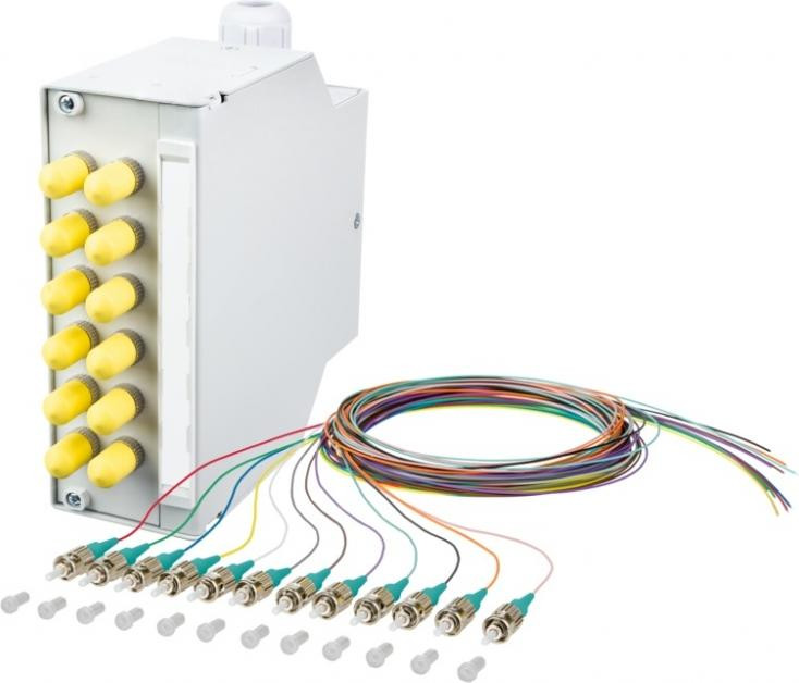 METZ CONNECT OpDAT REGpro ST-S OM3 blisterverpakking, 12 stuks