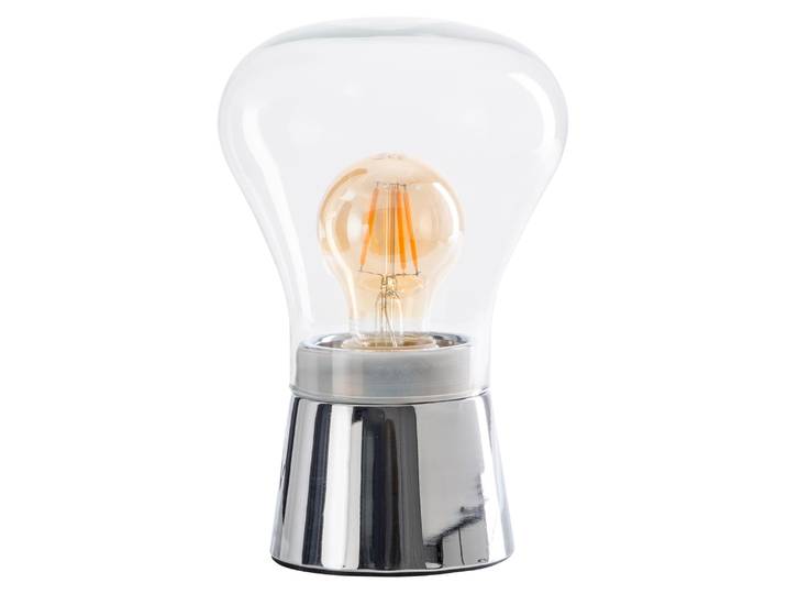 Kerry lampe de table E27 Ø14cm chrome