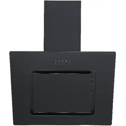 RESPEKTA Dunstabzugshaube Neris, EEK A+, Breite 60 cm, 3 Leistungsstufen, LED Beleuchtung, Schwarz