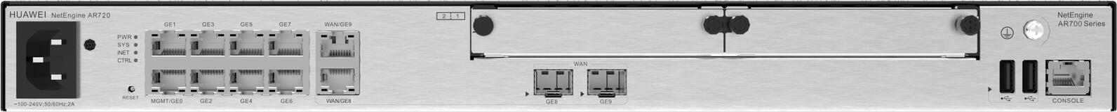 Huawei eKit Gateway AR720 8x 1GbE LAN + 2x GbE Combo WAN 02354GBG-001