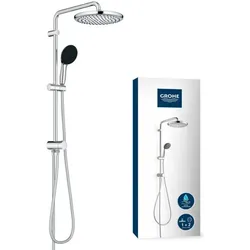 Grohe Vitalio Start System 250 Flex Duschsystem 26680001 mit Umstellung für die Wandmontage chrom