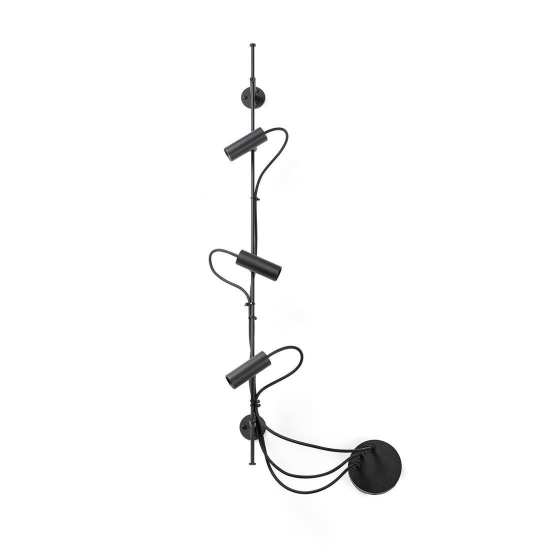 Faro CLAP LED wand- en plafondlamp, zwart, bar, 3x6W, 3000K, 38º, 75712-233