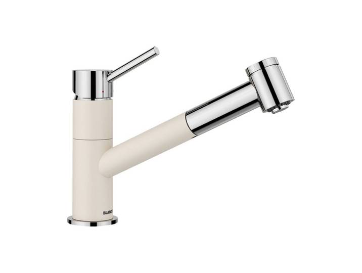 Blanco Küchenarmatur KANO-S VARIO Hochdruck Softweiß/Chrom ARMATUR
