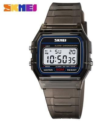 Uplift Essentials Retro Square Digital Sports Watch black