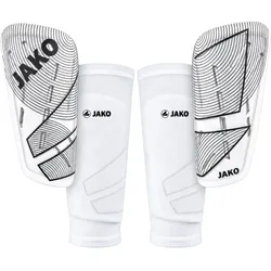 JAKO River Pro Schienbeinschoner 040 - weiß/grau M