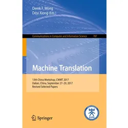 Machine Translation, Fachbücher