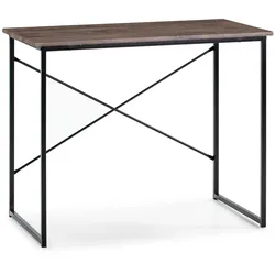 SCHREIBTISCH 90/50/74 Caceres Schwarz