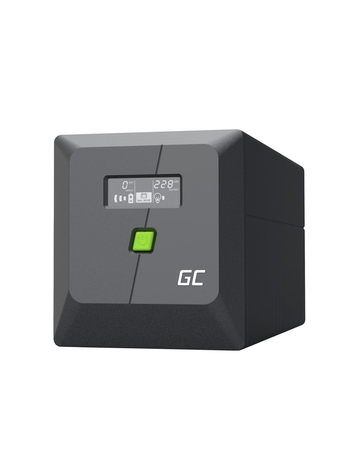 Green Cell PowerProof UPSLP700 - 1000VA/700W | Line-Interactive | Pure Sine Wave | 24V 2x7Ah