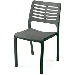 PROGARDEN Stapelstuhl Mistral anthrazit