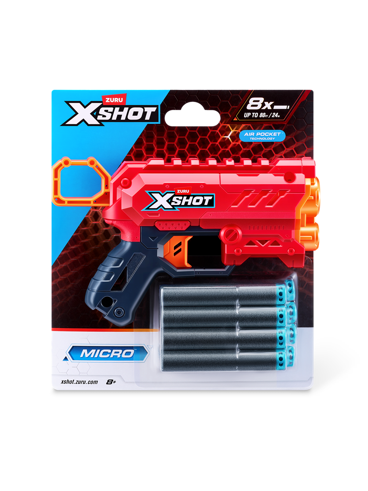 X-shot Micro 2.0 Color Card.12pcs/PDQ