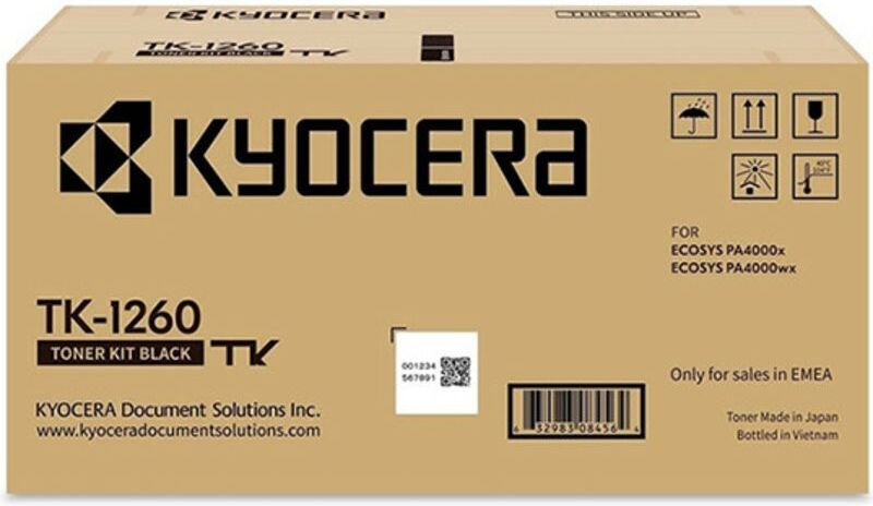 Kyocera TK-1260 - Noir - Toner Noir