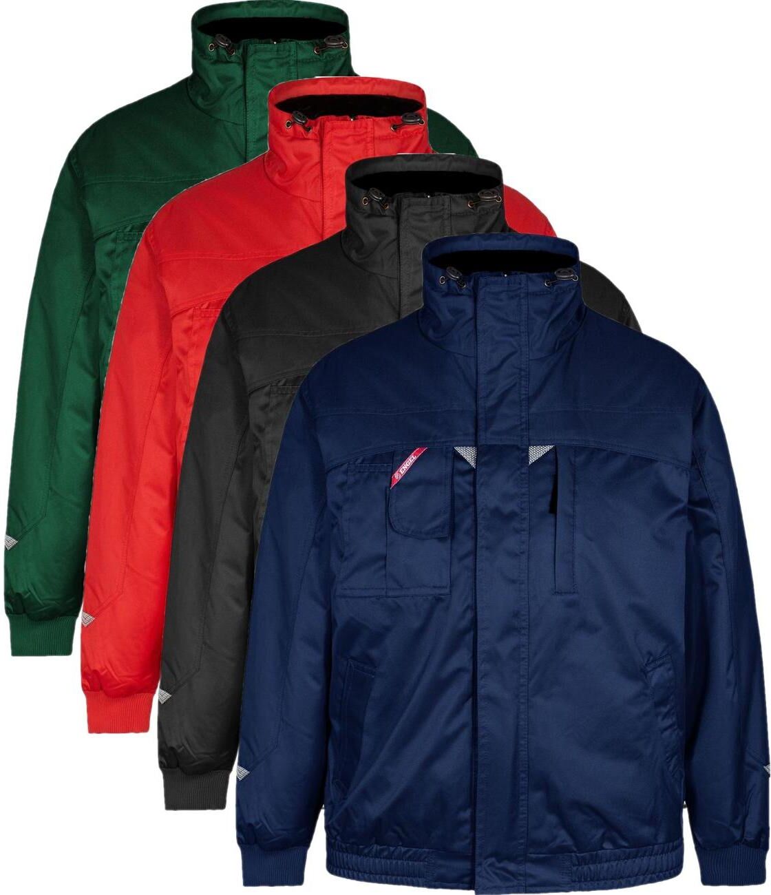 Engel 1170-9120 Enterprise Pilotjakke / Arbejdsjakke Sort 3xl