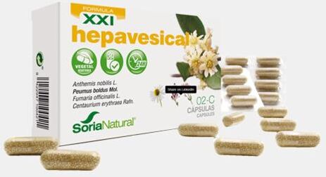SORIA NATURAL® HEPAVESICAL 30 CAPSULAS