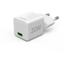 Hama 20W USB-C Schnellladegerät, weiß