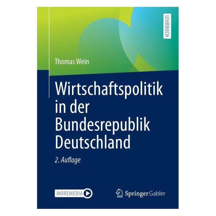Springer Wirtschaftspolitik in der Bundesrepublik Deutschland (Deutsch, Softcover, Thomas Wein) (56559228)