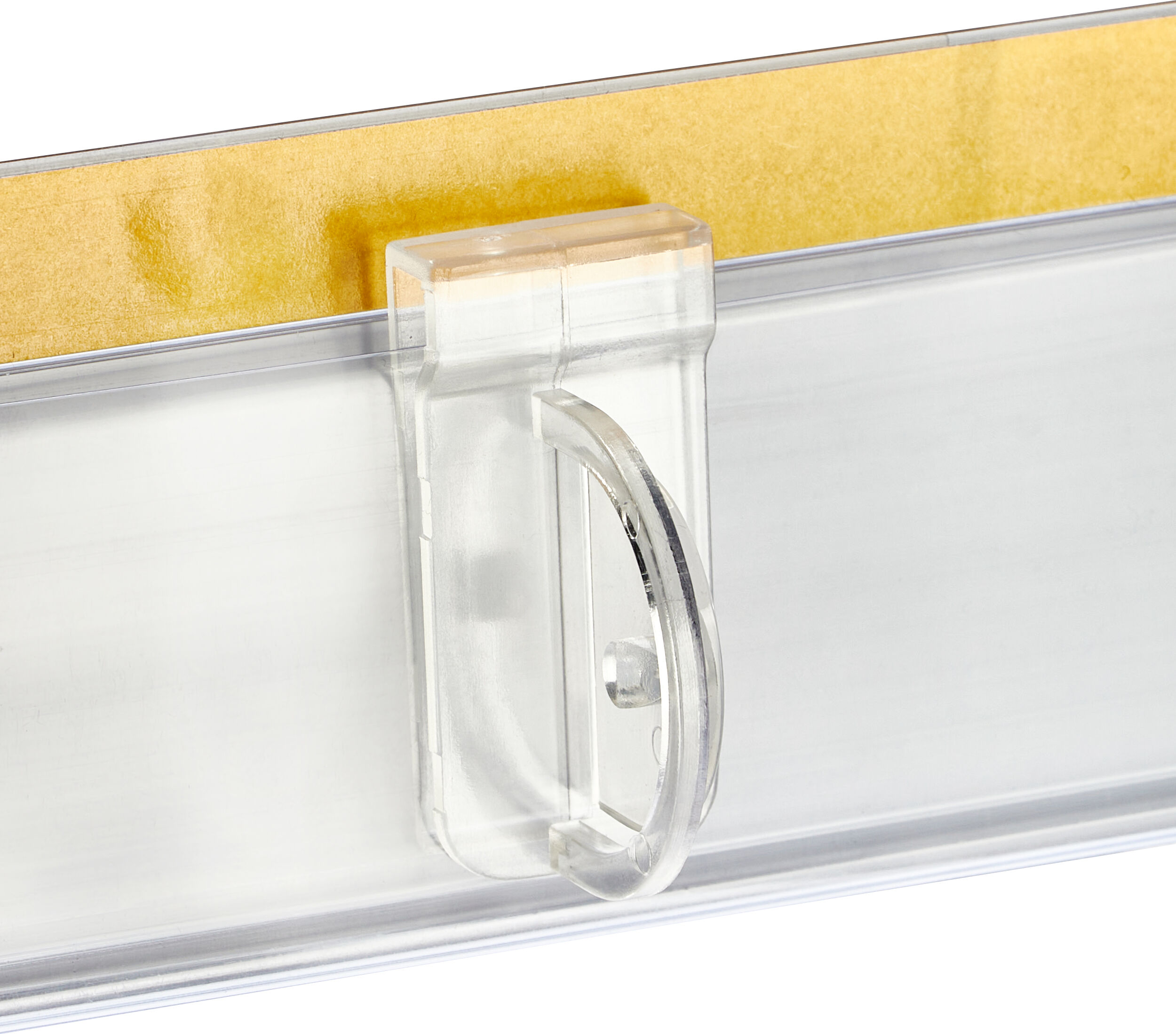 SPRINTIS 100 Unités - ccroche stop-rayon pour insérer dans les réglettes porte-étiquette pour les étiquettes perforées, PC, transparent