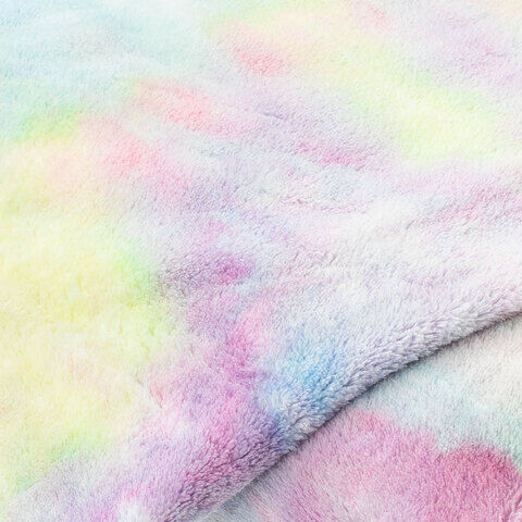 Fleece "Rainbow", pastell