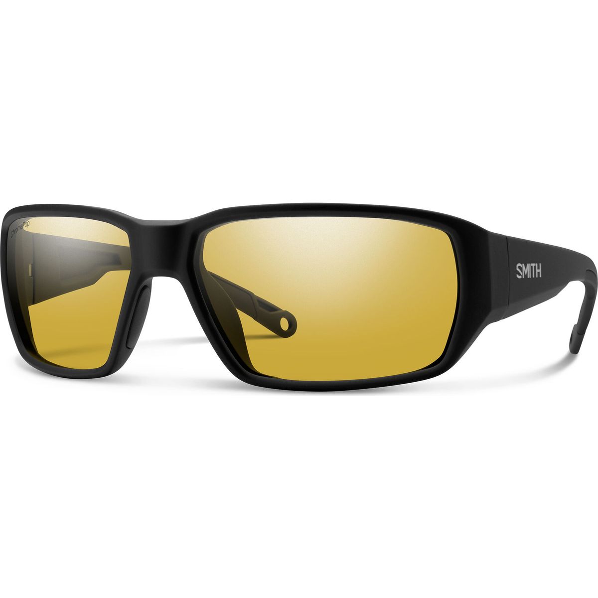 Smith Hookset matte black chromapop glass polarized low light yellow (003-62L5) 20676800362L5