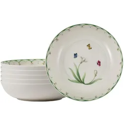 Villeroy & Boch Multipack Colourful Spring Salatschale - 6 Stück, Schüssel + Schale, Mehrfarbig