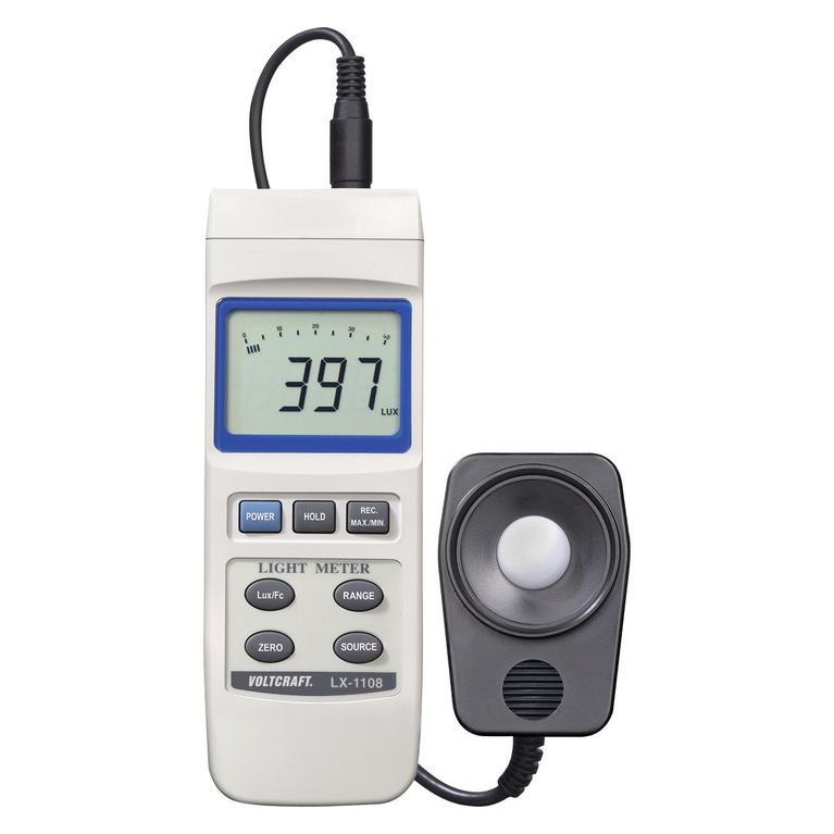 Voltcraft Luxmeter LX-1108 bis 400000 lx (Luxmeter) (LX-1108)