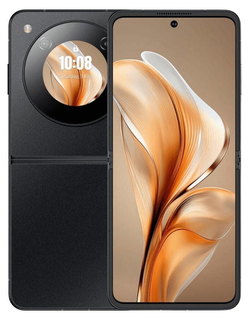 ZTE Nubia Flip 5G, 17,5 cm (6.9"), 2790 x 1188 Pixel, 8 GB, 256 GB, 50 MP, Schwarz
