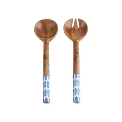 Karaca Home Mango Servierset Blau, 28cm