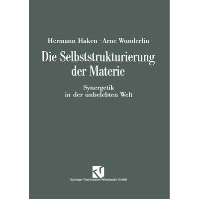 Die Selbststrukturierung der Materie, Taschenbuch von Arne Wunderlin, Vieweg & Teubner, 978-3-528-06315-3