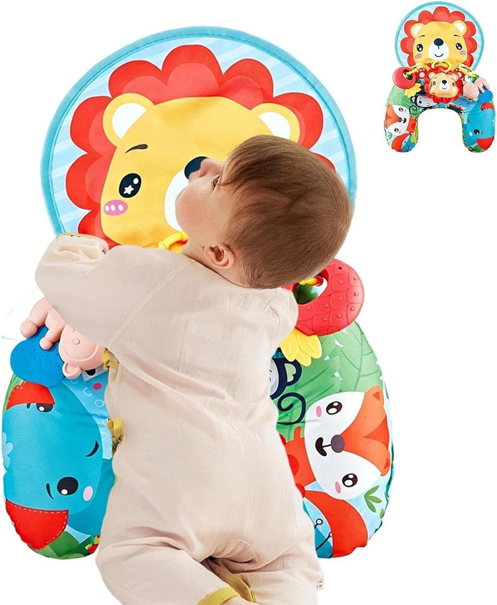Zelfnivellerend Kinder Zitkussen Leeuw voor Baby Ontwikkeling - 456 x 318 cm