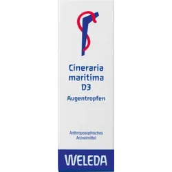 WELEDA CINERARIA maritima D 3 Augentropfen 10 ml Augentropfen