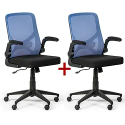 Bürostuhl FLEXI 1+1 GRATIS, blau