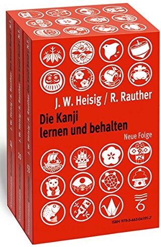 Heisig, James W. - Die Kanji lernen und behalten Bände 1 bis 3. Neue Folge (Klostermann RoteReihe) - Preis vom 19.10.2026 19:33:35 h