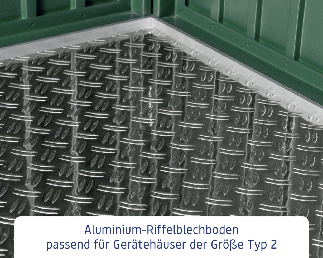 EcoStar Aluminium-Riffelblechboden Trend&Elegant; Typ 2