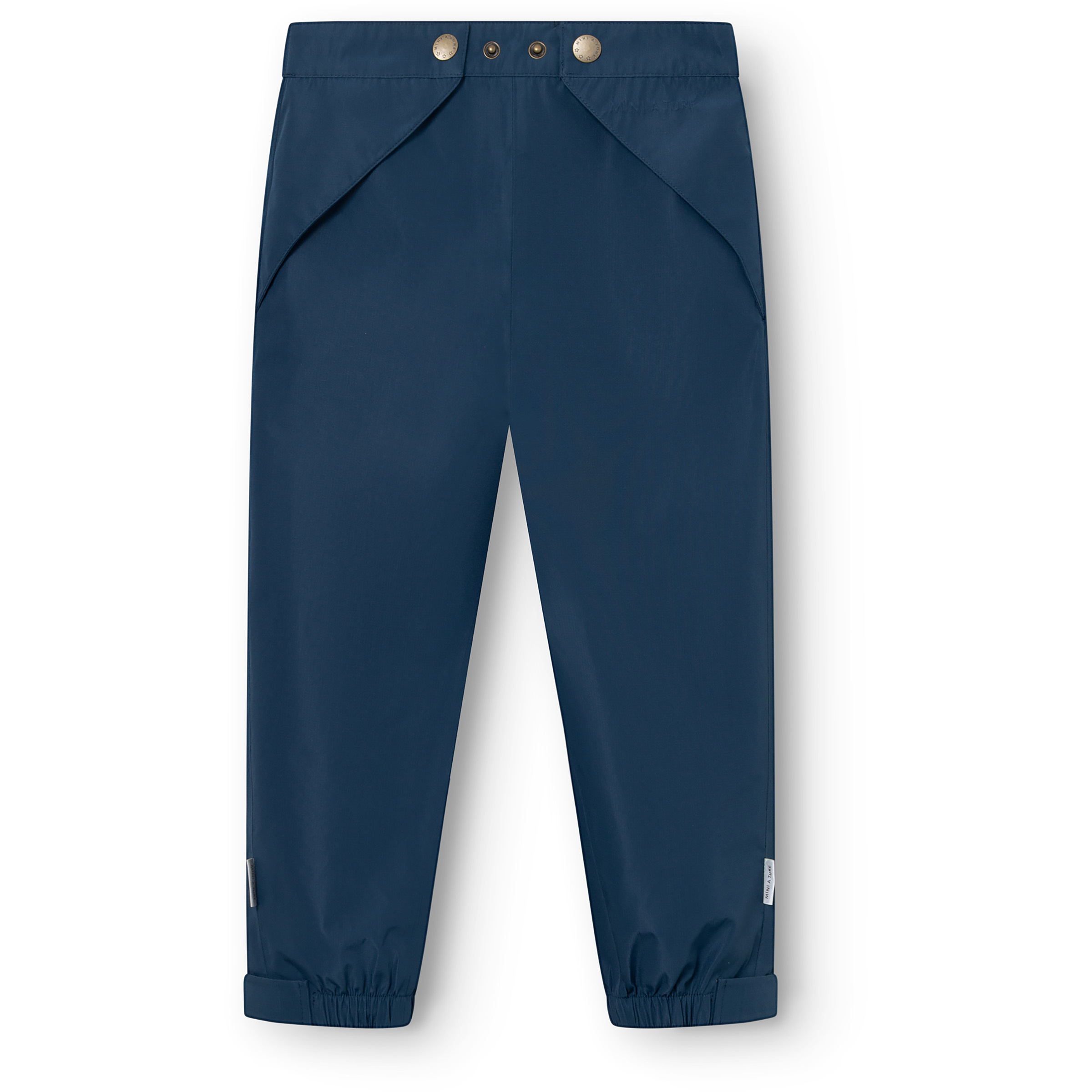 Mini A Ture Matkodiak Shell Hose Kinder Hardshellhose & Regenhose blau Größe 134 Trekking Wasserdicht