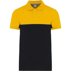 Kariban Workwear Unisex Workwear Polo WK210 black/yellow XL