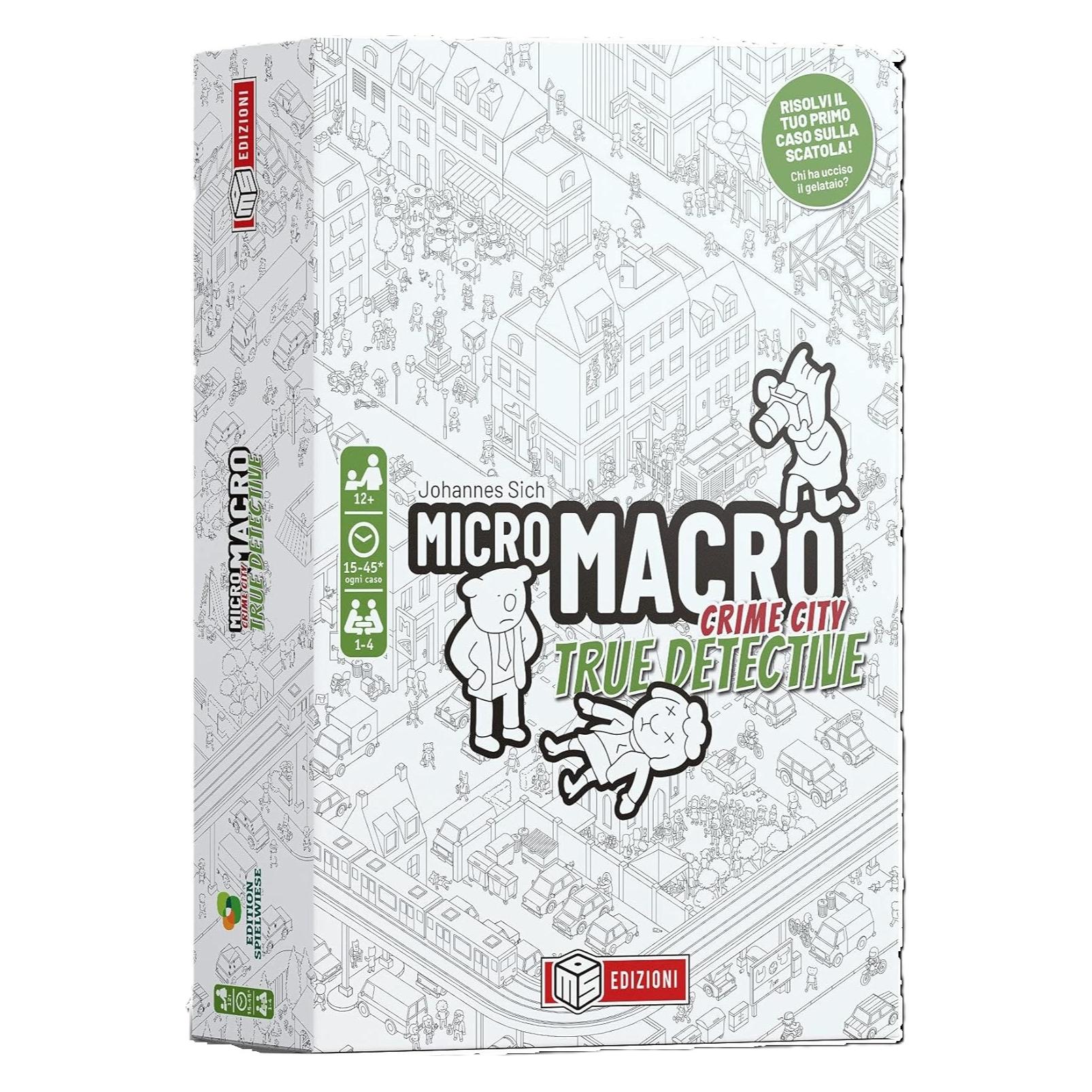 Ms edizioni Micromacre: True Detective (1 - 4 Spieler) (GTAV1914)