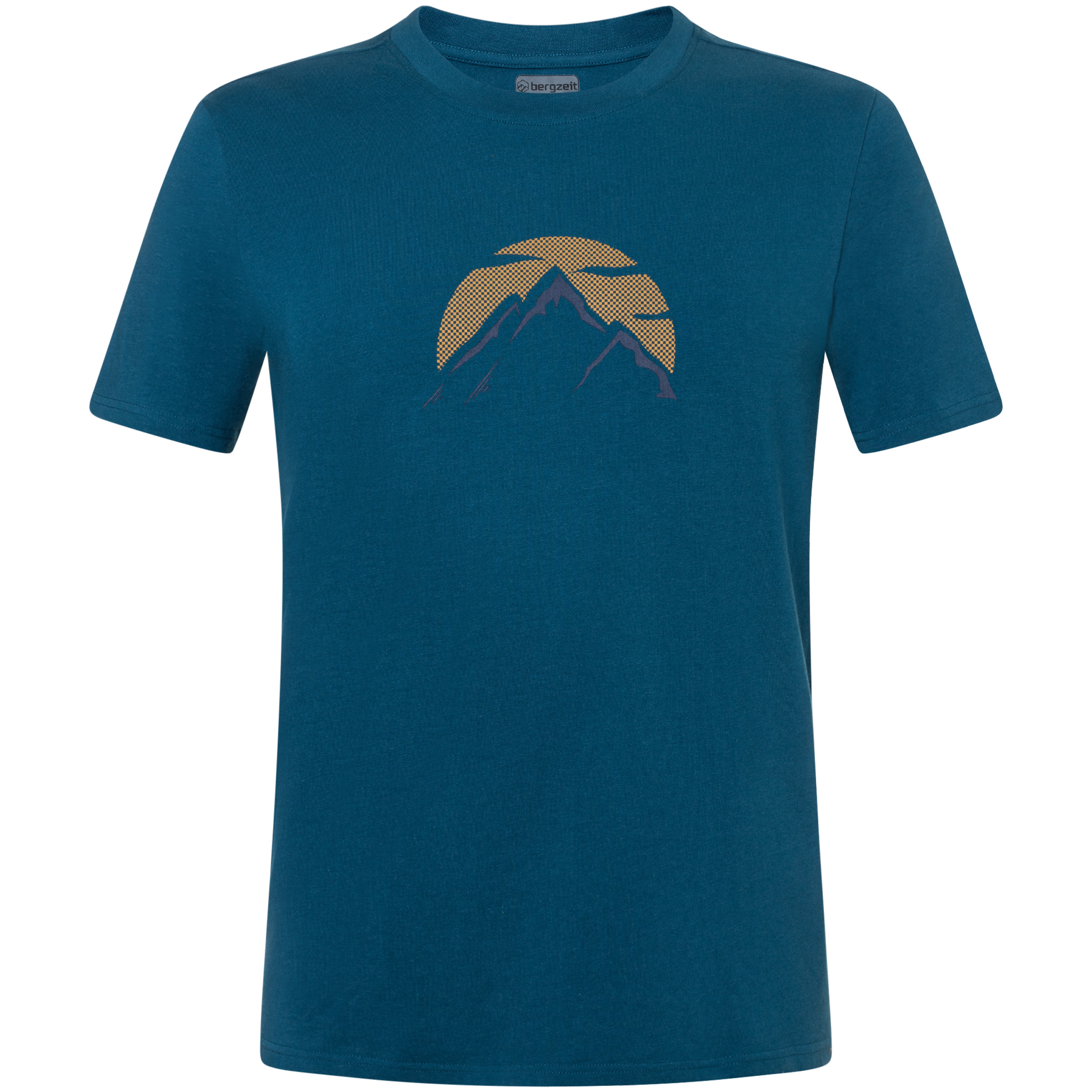 Bergzeit Basics Bergzeit Herren T-Shirts blau Größe 3XL Trekking Elastisch