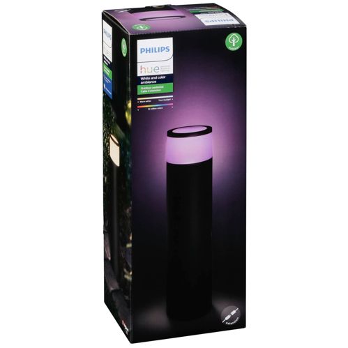 Philips Hue Calla Erweiterung LED Sockelleuchte schwarz
