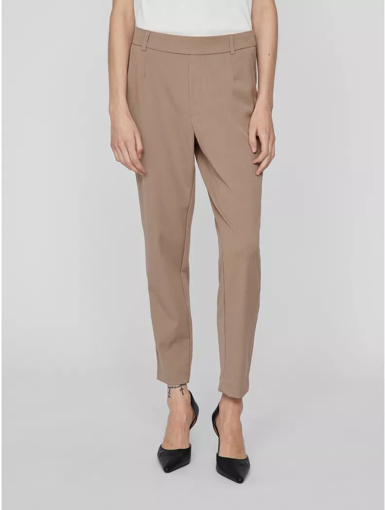 VILA - Lange Hose, Slim Fit, für Damen, Hellbraun, Größe 38
