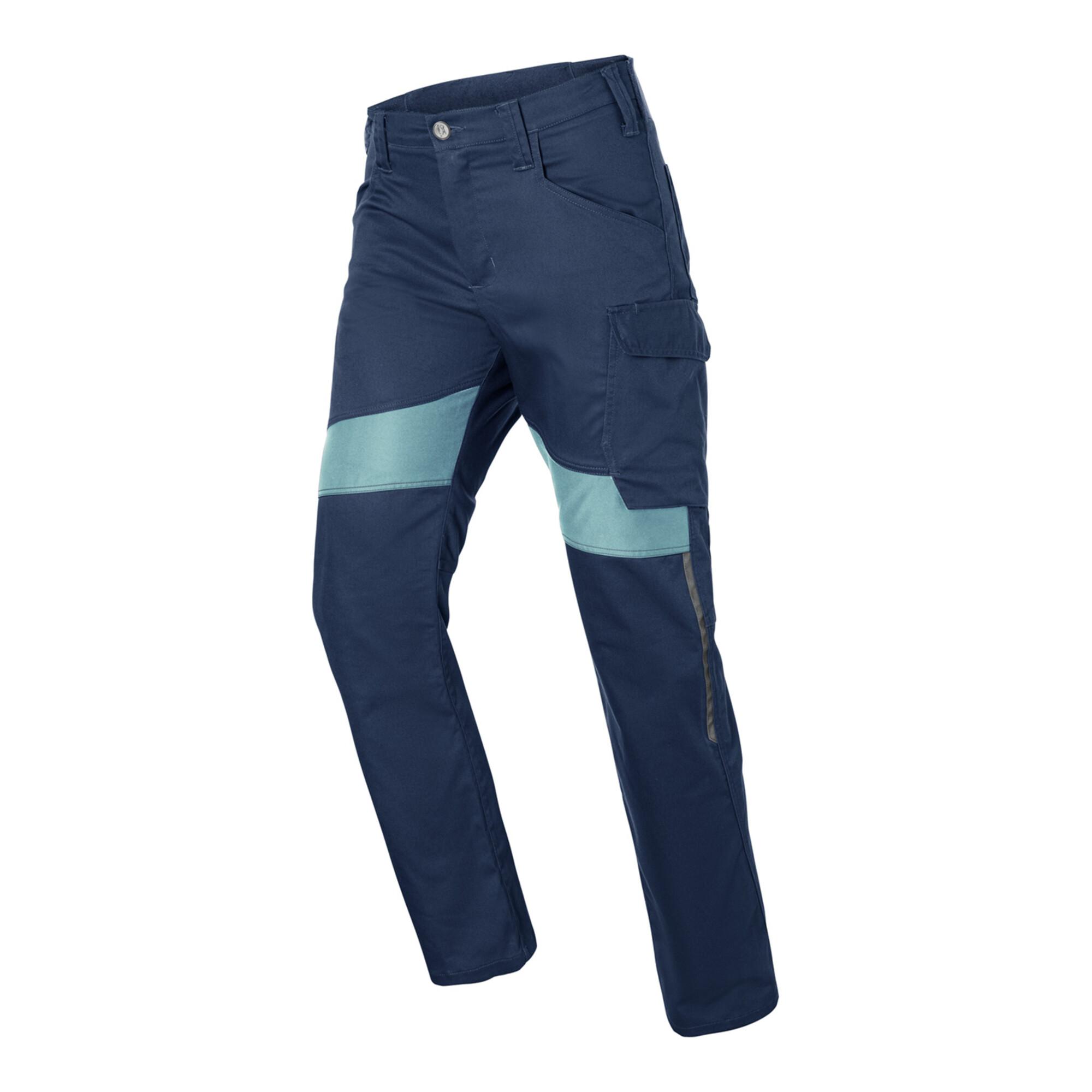 Kübler Hose REFORCE dunkelblau/eisblau 54L ; Kübler Workwear (2260 3342-4844-54L)