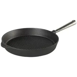 Skeppshult Gusseisen Grillpfanne 28 cm Stahl, Pfanne + Kochtopf, Schwarz