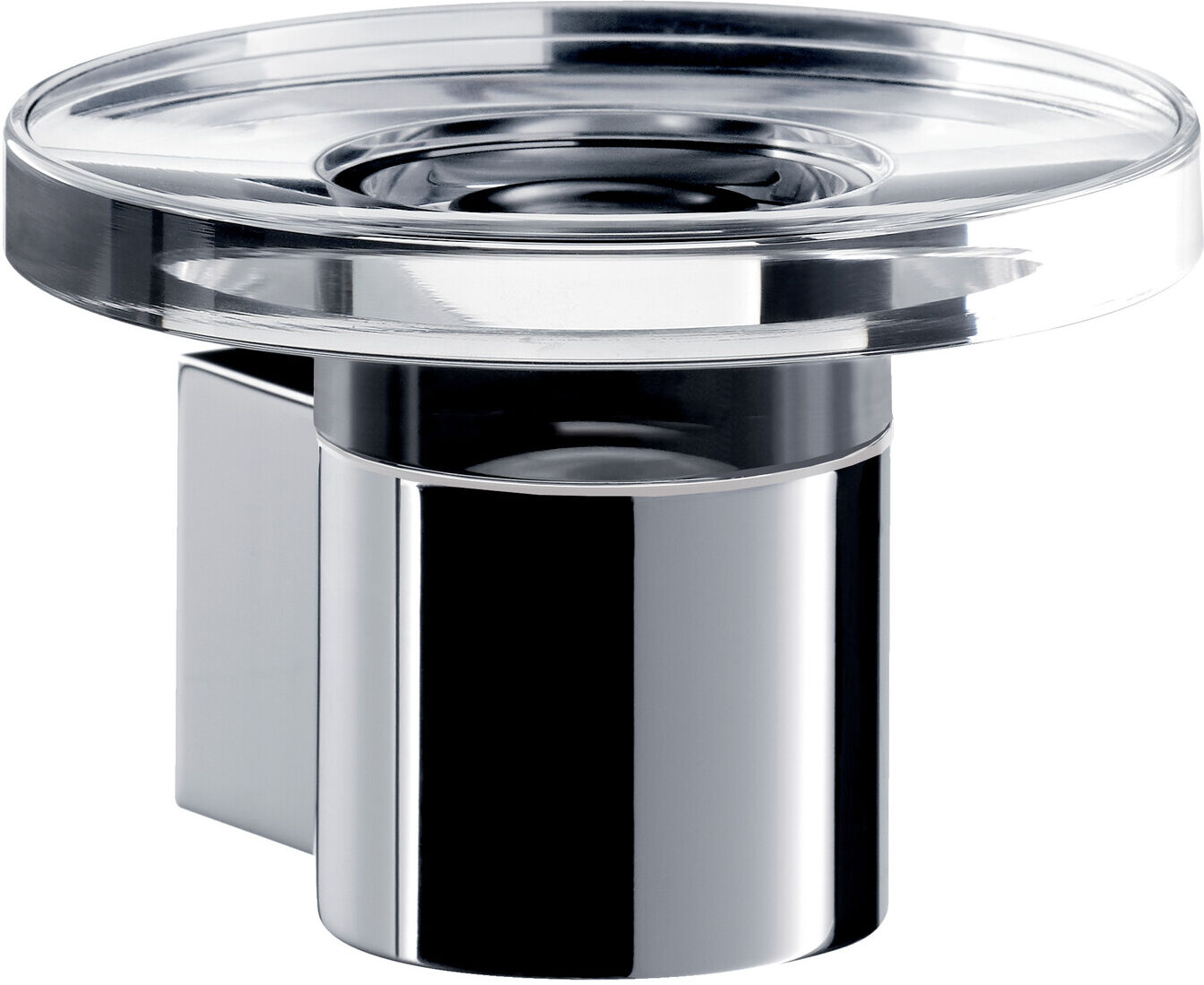 Emco System 2 353000100 Porte-savon, coupe cristal type mural